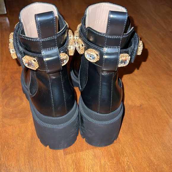 Gucci Chelsea Tripp Boots Jewel Black size 36 - Picture 6 of 15